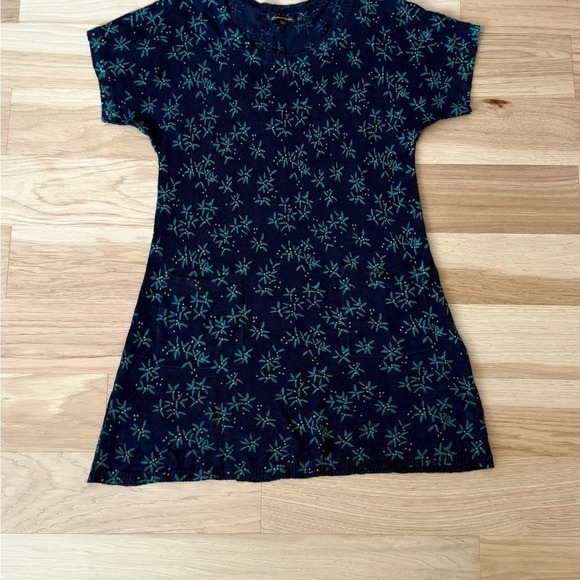 Gudrun Sjoden A-line Linen T-shirt Mini Dress with pockets Size Small - Picture 7 of 10